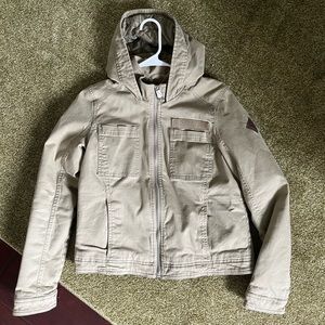 Hollister green jacket